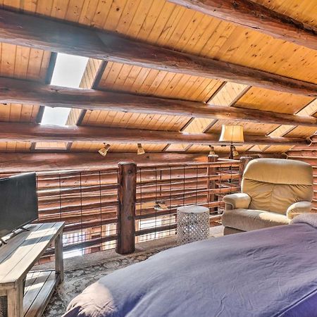 Classic Colorado Log Home With Mountain Views! Florissant Exterior foto